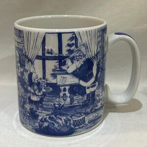 Spode Santa’s Big Day The Busy Workshop Ceramic Mug